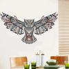 1 Pcs Cartoon Owl Animal Wall Sticker Bedroom Living Room Study Background Creative Decorative Sticker Wall Decor Wholesale