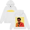 Rapper The Weeknd Fashion Cover Print Hoodie Men Women Pop Musicvintage Pullover Loose Casual Hip Hop Streetwear Hoodie