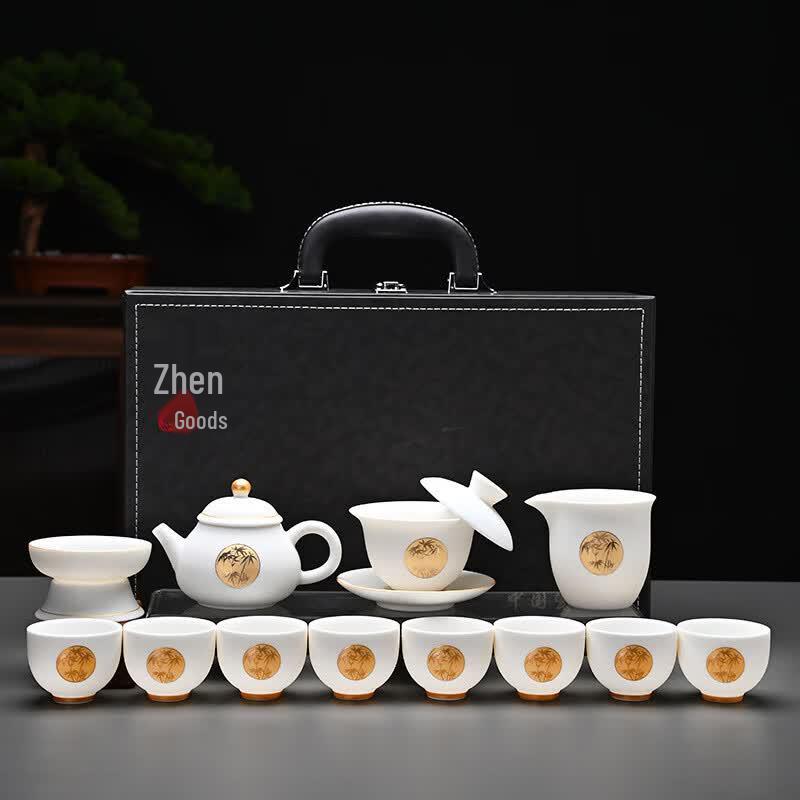 Japanese Style Ceramic Gongfu Tea Set