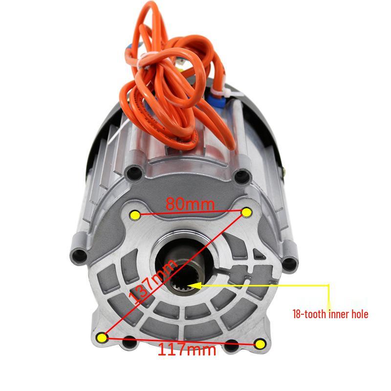 High-Power Electric Tricycle Brushless Motor Controller (60V/72V, 2000W/3000W)