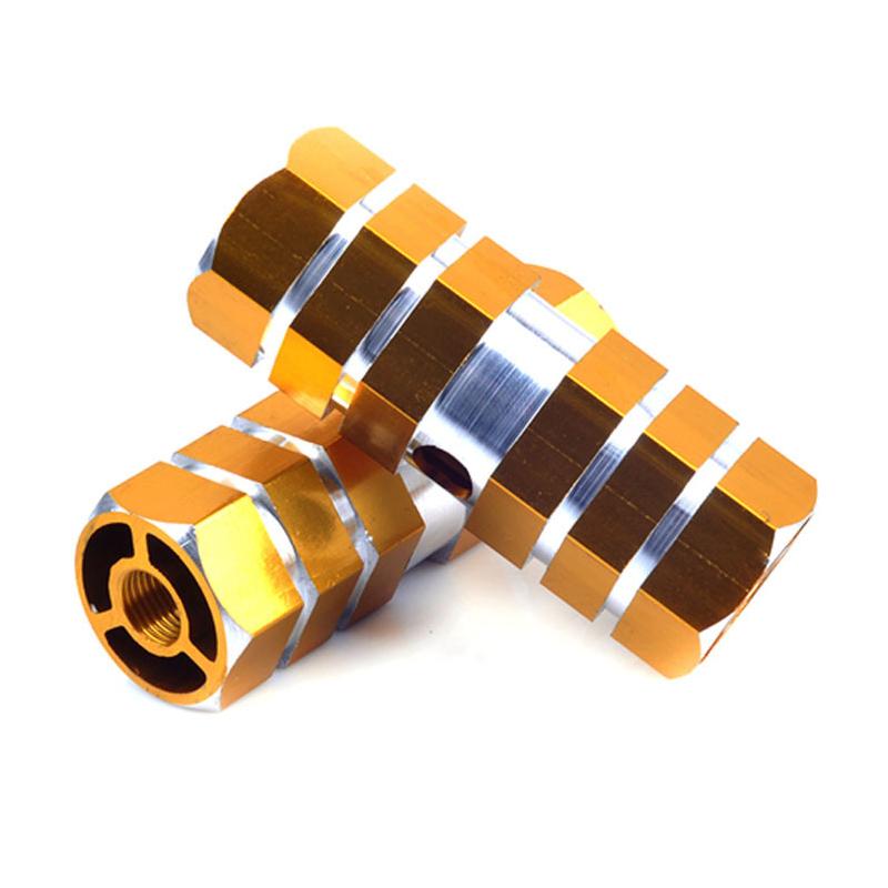 2Pcs Aluminum M Tb Bike Bicycle A Xle Pedal Non-Slip Front Rear A Xle Foot Pegs Bicycle Socle Footrest Pedal Bike Accessories