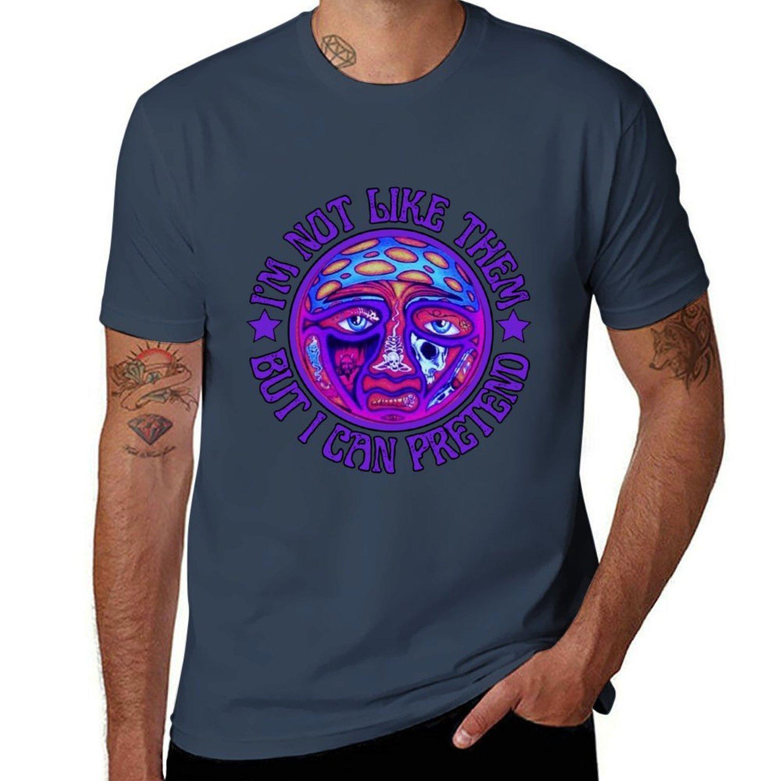 Im Not Like Them But I Can Pretend Tshirt Summer Festival Tshirt S