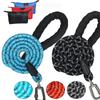 Dog Leash With Comfortable Padded Handle And Highly Reflective Threads Heavy Duty Dog Leash For Large Medium Dogs 5 Ft Strong