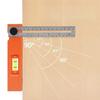 Foldable Marking Ruler Adjustable Measuring Ruler Multi-Angle, Foldable, Depth Positioning