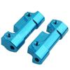 2Pcs RC FS Racing 512006 Aluminum Alloy Front Rear Gear Suspension Fixed Box Mount(Al.) For 1/10 Scale Models RC Car Truck Buggy
