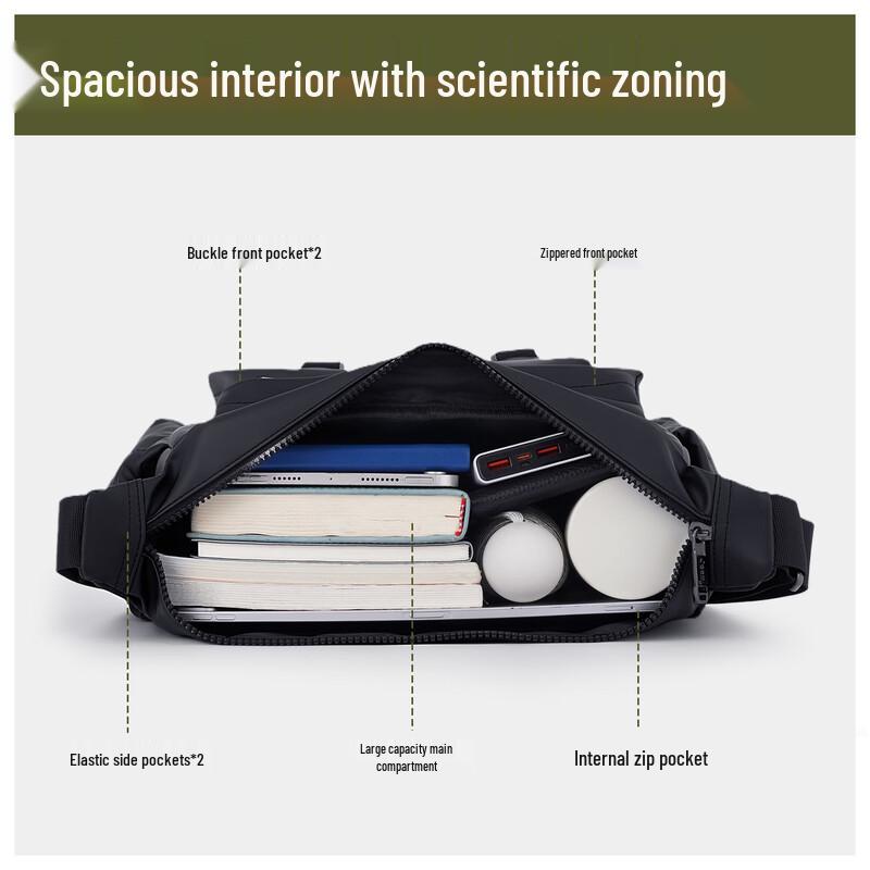 JEEP Unisex Casual Crossbody Messenger Bag