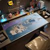 Star Player Kylian Mbappé Large Mouse Pad Keyboard Pad Office Mouse Mats Non-Slip Rubber Bottom Office and Gaming Desk Decoration