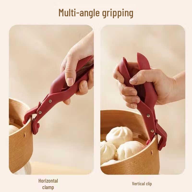 Anti-Scald Bowl & Plate Retriever Tongs (4-Pack)