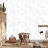Gray small stars wallpaper for living room and bedroom 50x1000