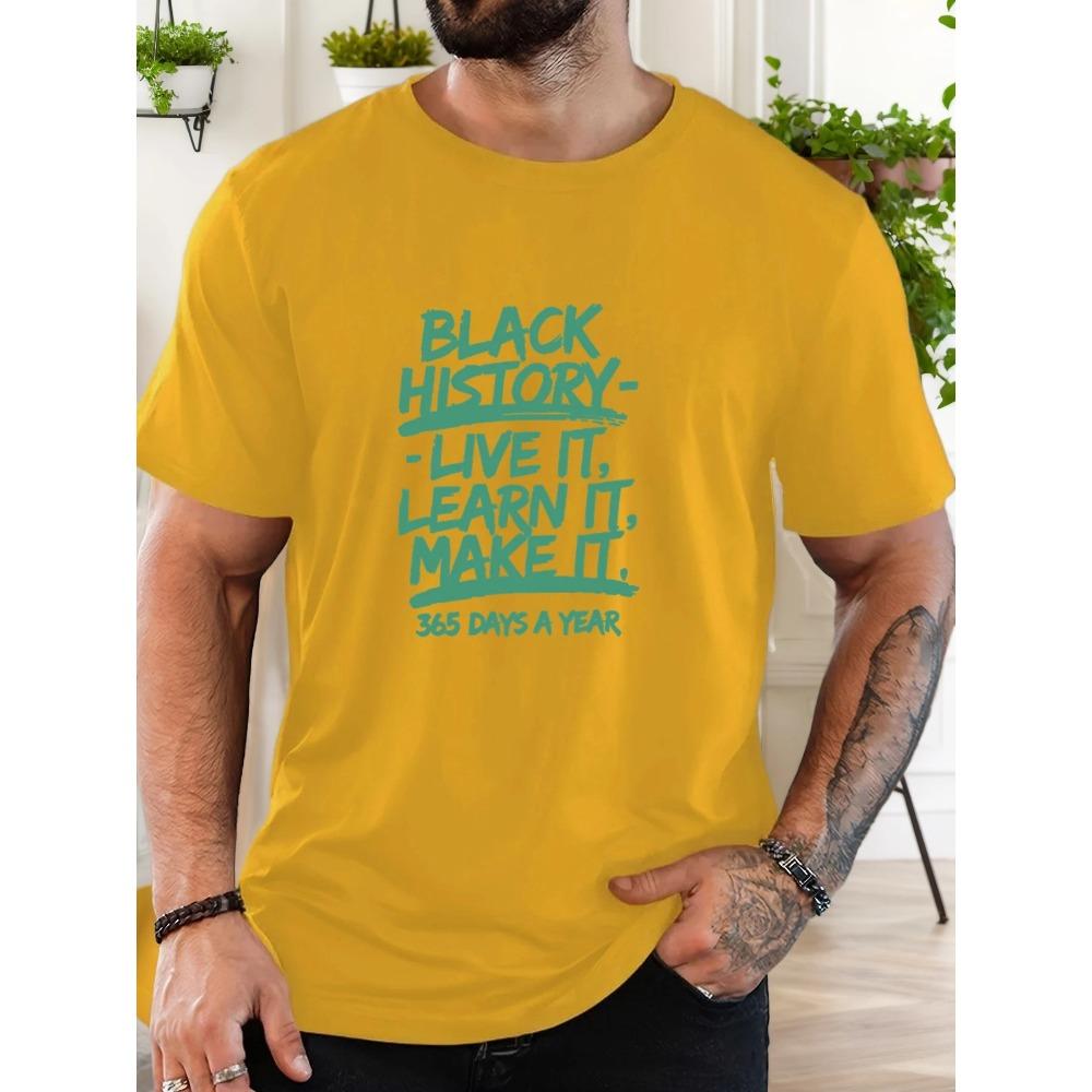 Sommer Herren Baumwolle Oversized T-Shirt Englisch Buchstaben Print Lässig Streetwear Kurzarm Atmungsaktiv Rundhals