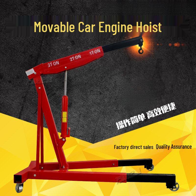 Folding Hydraulic Engine Hoist