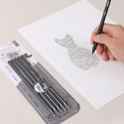 Soft Sketching Pencil Graphite Mixed 2H HB Charcoal Pencil Art Supplies Painting Drawing Pencil Set Drawing Stationery