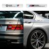 ta30-3D Aluminum Metal Badge Decal for Car Exterior Accessories For G80 G06 G07 G42 G14 G15 G16 F82 F20 F21 F83 M2 M3 M4 M5 M8 F9