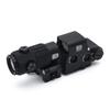 Improved Lens EO EXPS3 558 G45 Type Set Replica Dot Sight with Magnifier and Mount Spacer, 3x Booster Scope, Black Engraving