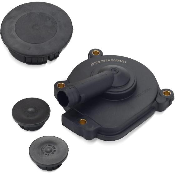 Engine Crankcase Vent Valve Oil Separator Cover 2720100631 Compatible with Mercedes-Benz C300 C350 E350 GLK350 ML350 S400 SLK350
