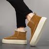 Invierno Nuevo Algodón de Suela Gruesa Cálido Casual Zapatos de Algodón para Hombre, Ligeros y Cómodos Deportivos de Caña Alta Zapatos de Algodón 39-44