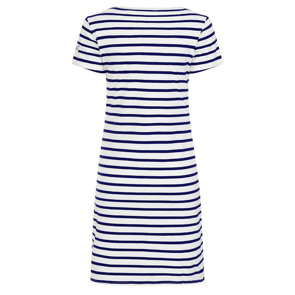 Lazy Jacks Womens/Ladies Striped T-Shirt Dress