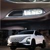 Für Chery Omoda 5 C5 2024 Zubehör ABS Carbon Auto Tür Armlehne Fensterheber Schalter Knopf Panel Abdeckung Zierleiste Aufkleber