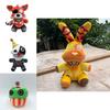 18cm Midnight Bear Plush Toy Red Fox Brown Bear Anime Game Collectible