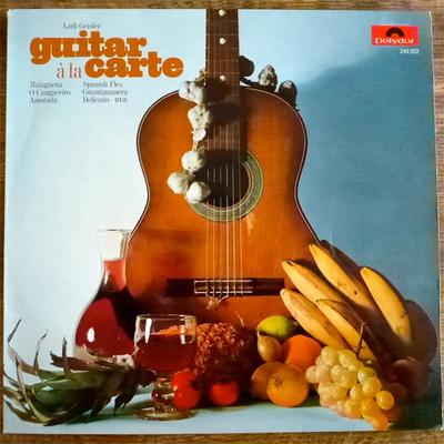 LP Record LADI GEISLER  Guitar  La Carte 249202 POLYDOR 1967 Germany Jazz Used