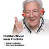 Multifunctional Red Light Nasal Therapy Device Portable Tinnitus Therapy Ear Laser Earplugs Deafness Rhinitis Sinusiti Treatment