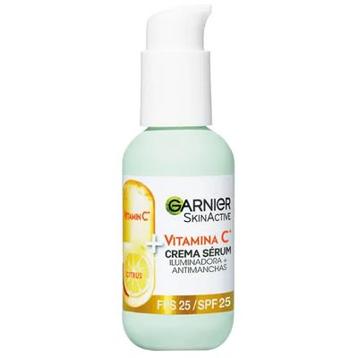 Garnier SkinActive Crema Sérum Iluminador Anti Manchas Vitamina C Spf25 50ml