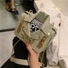 Uniform Bag Women's Bag 2025 New Soft Leather Clothes Bag Lapel Jacket Personalized Locomotive Bag Personalized Small Bag