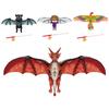 1 Ensemble Cerfs-volants Phoenix Vivaces Dragon Chauve-souris Serpent Faciles à Faire Voler pour Tout-petit Extérieur Plage Parc Débutant Mini Cannes à Pêche Cerf-volant