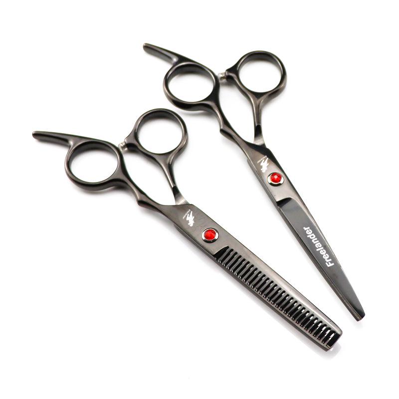 6.0 Inch Shenxingzhe Hairdressing Scissors Set: Straight, Bangs, and Thinning Shears