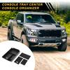 REPAIROCK Center Console Armrest Organizer Tray for Ford Armrest Insert Tray Storage ABS Black F-150 2011-2014, Box,