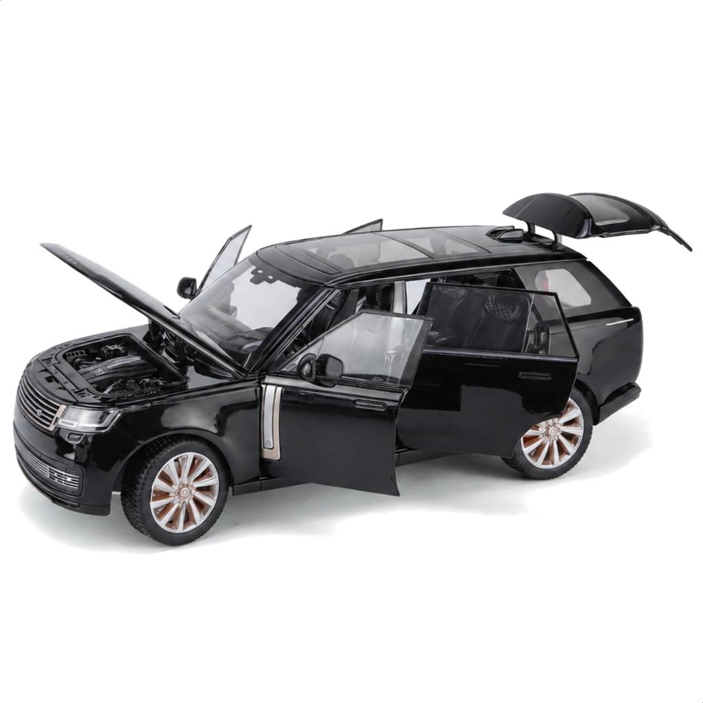 Heimanba Land Rover Range Rover 2022 SV Diecast Modelauto Q1005A 1/18 / (Zwart BK)