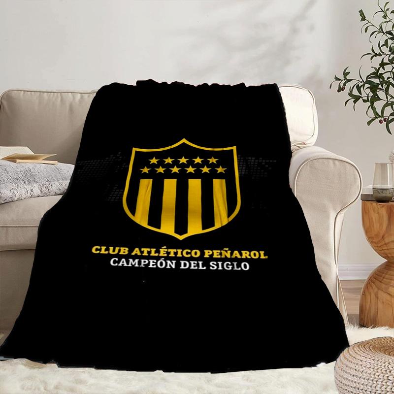 Penarol Football Club Portable Blanket/Soft Blanket Bedding Blanket Suitable for Travel Camping Living Rooms Offices Sofas Fan Gifts