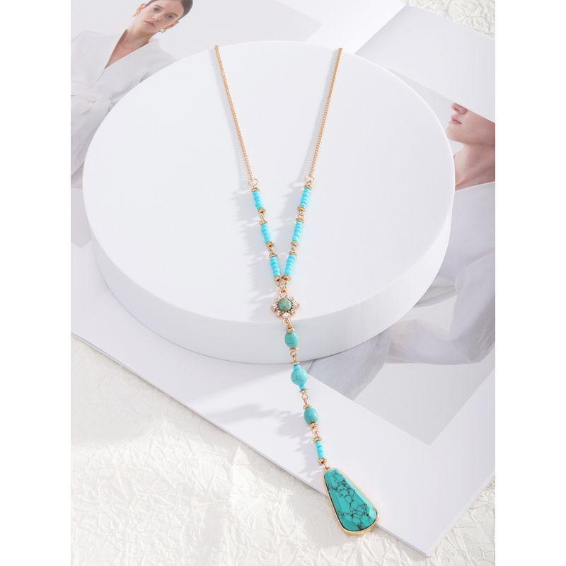 

Цепочка для свитера Ювелирное изделие Бирюза с бриллиантами Default