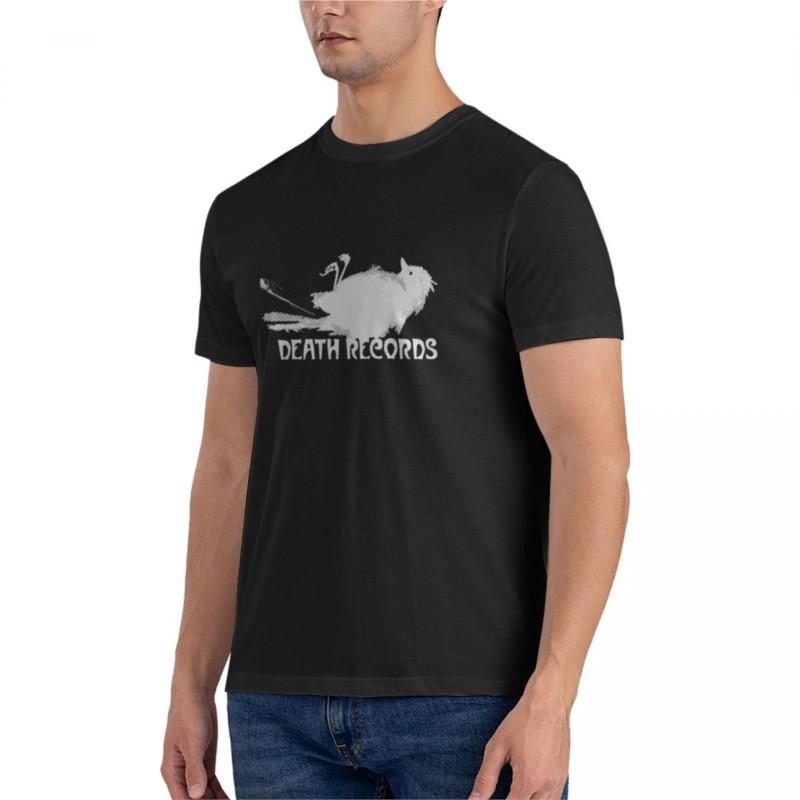Phantom Of The Paradise Death Records LogoKlassisches T-Shirt Herren Trainingsshirts T-Shirts für Herren Pack T-Shirts für Herren