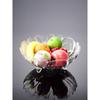 Acrylic Leaf Style Fruit Plate