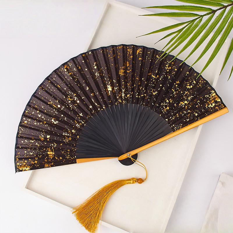 Folding Fan Chinese Style Ancient Style New Chinese Style Small Retro Folding Classical Costume Portable Summer Dancing Fan