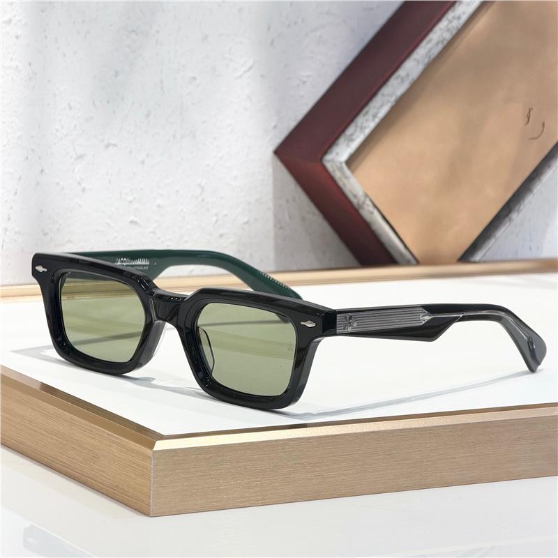 CASABLANCA Unisex Photochromic Handmade Acetate Sunglasses - Fashionable for Vacation, Party, or Casual Wear.