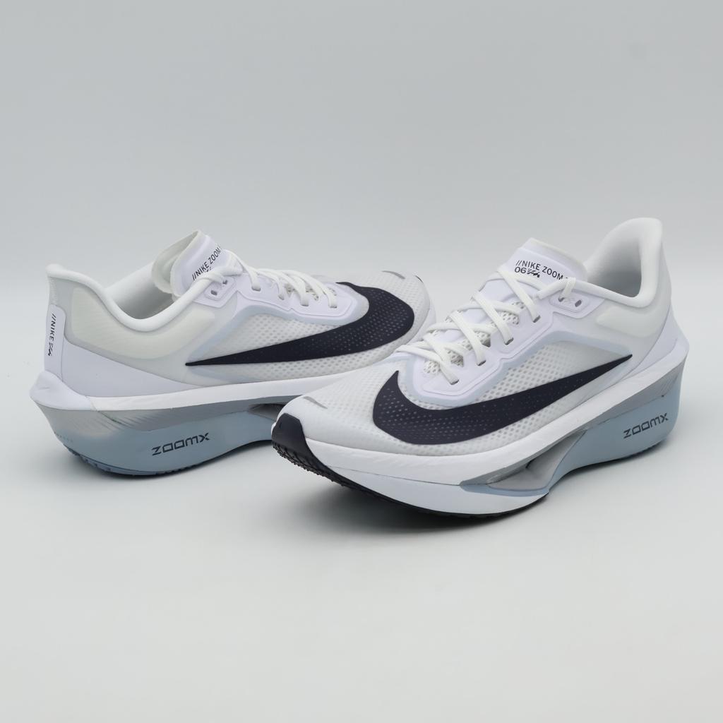 FN8454-104 Nike Zoom Fly 6 White Pure Platinum Obsidian Mist Gridiron (Men's)