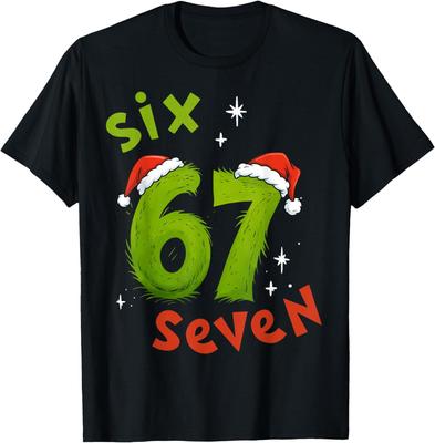 67 Meme Six Seven for Kids Women Men Boys Girls Christmas T-Shirt
