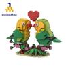 The "Amorous Birds" Moc Assembly Diy Creative Toy - An Excellent Gift Choice For Young Brick Enthusiasts.