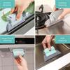 9pcs Groove Cleaning Tool Window Frame Door Groove Cleaning Brush Sliding Door Track Cleaning Tools Hand-held Crevice Cleaner