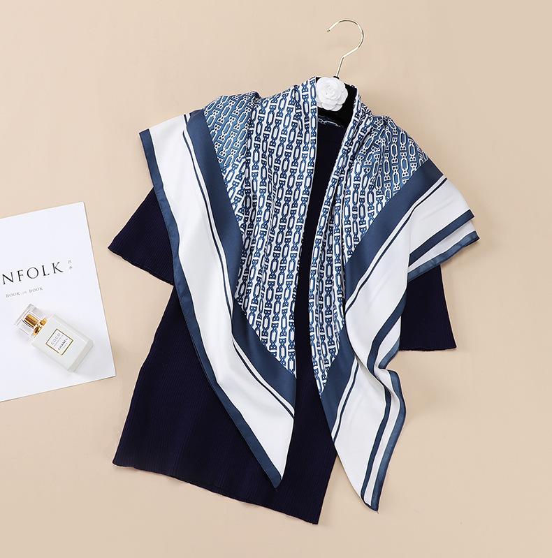 Новый дизайн роскошный женский шарф из саржи — фото 3