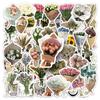 50 Sheets Cartoon Creative DIY Stickers Set for Journals