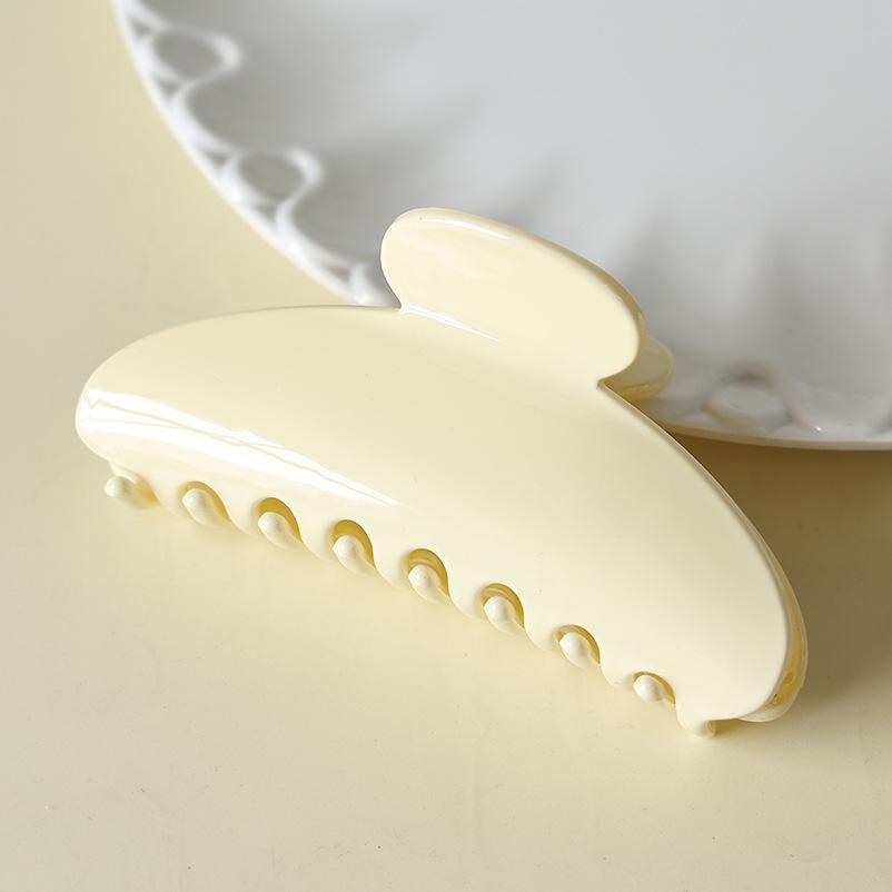 Simple Temperament Semi-circular Arc Hairpin Female Summer Fashion All-match Shark Clip Hairpin High-end Sense of Plate Hair Clip Headdress