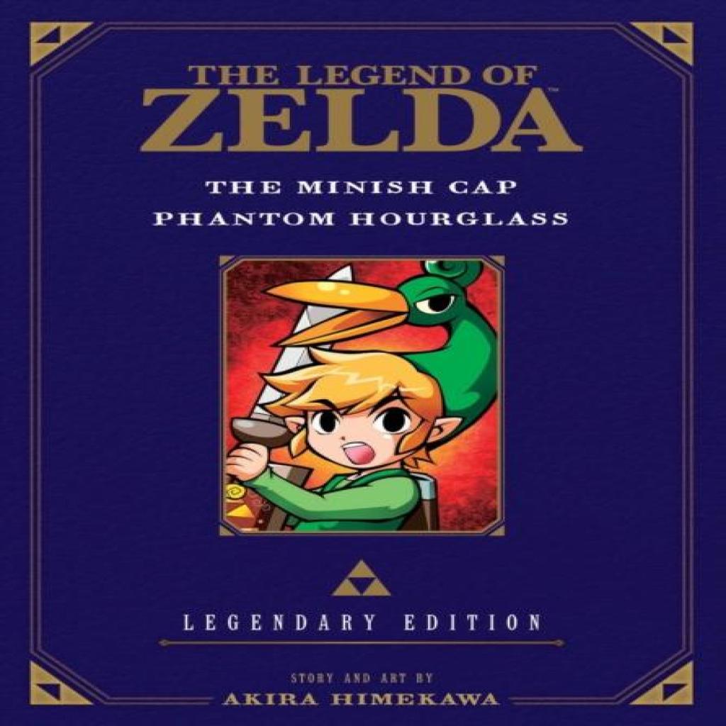 Legend of Zelda The Minish Cap Phantom Hourglass Legendary Edition by Akira Himekawa Paperback Book 9781421589626