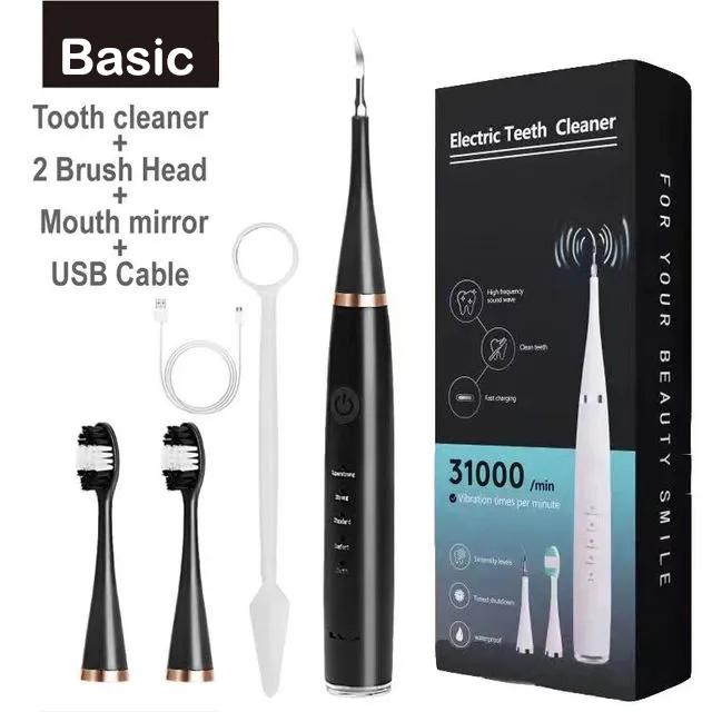 

Звукова акумуляторна електрична зубна щітка Засіб для чищення зубів Відбілюючий інструмент Водонепроникний USB-пристрій швидкої зарядки для зубної щітки