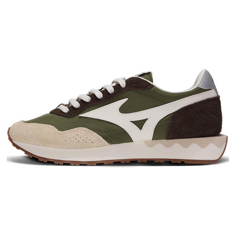 Mizuno LG 70s Slip Resistant Abrasion Resistant Low top Casual Shoes Unisex Green White D1GH211210 36.5