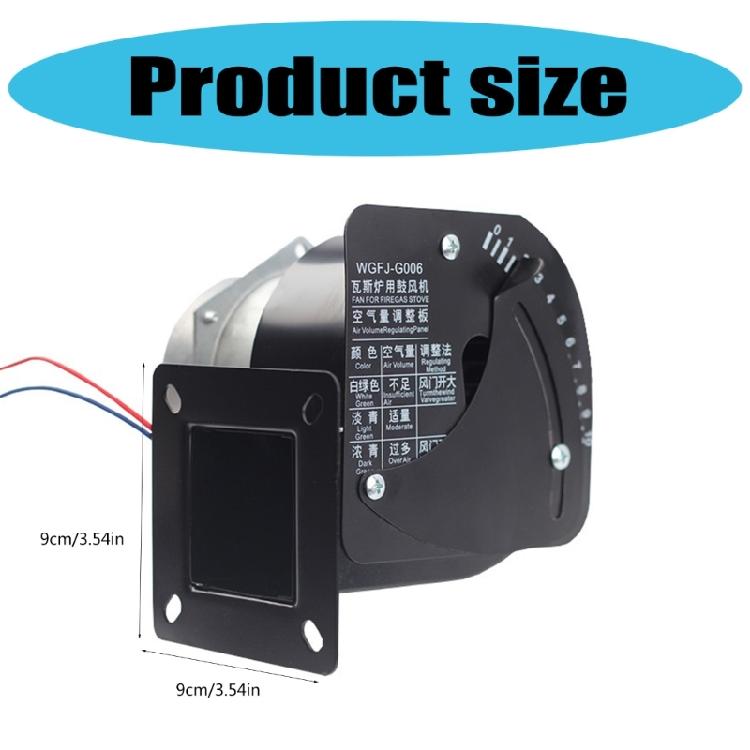 Metal Gas Oven Fan Blower Power Fan Motor Blower Motor Efficient Baking Fan Oven Maintenance Accessories Metal Texture