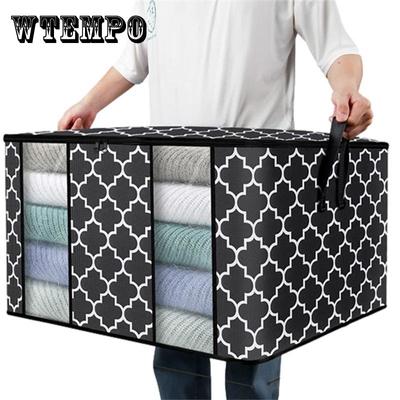NIEUWE Opvouwbare Opbergtas Kleding Deken Dekbed Kast Trui Organizer Doos Zakken Mode Uitverkoop Kledingkast Organizer
