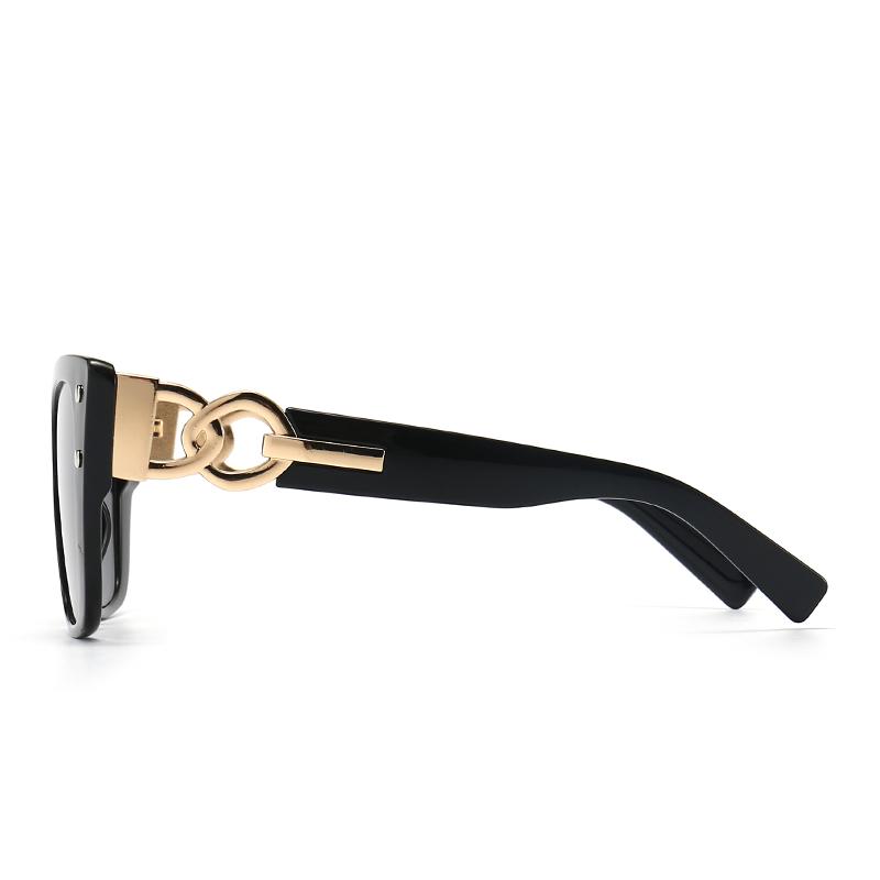 Cross-Border Export New Modern Retro Square Frame Sunglasses Ins Style Street Style Big-Name Sunglasses 925